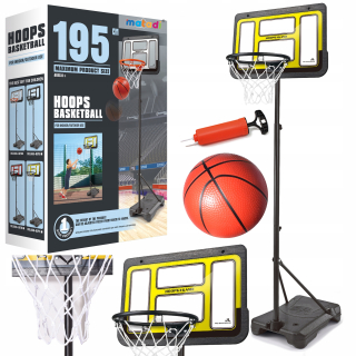 Veľký basketbalový set 195 cm + lopta MATADI